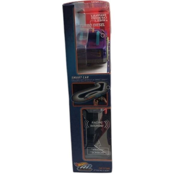 HOT WHEELS Ai Intelligent Race System TURBO DIESEL Pickup Truck with Controller - Picture 2 of 6